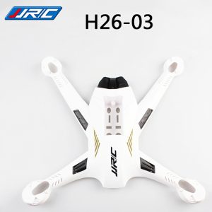 Fuselage Coque Partie Haute pour JJRC H26D H26W (BLANC)