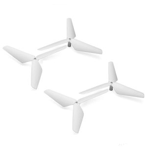 4 Hélices 3-Pales pour Syma X5HC X5HW (BLANC)