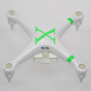 Fuselage Coque Complète CX-30W-01 pour Cheerson CX-30W CX-30S – VERT