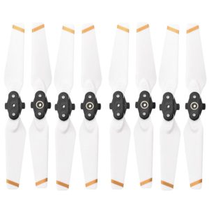 8 Hélices 4730F Pliables Montage Rapide CW Clockwise & CCW Counter Clockwise pour DJI Spark – BLANC