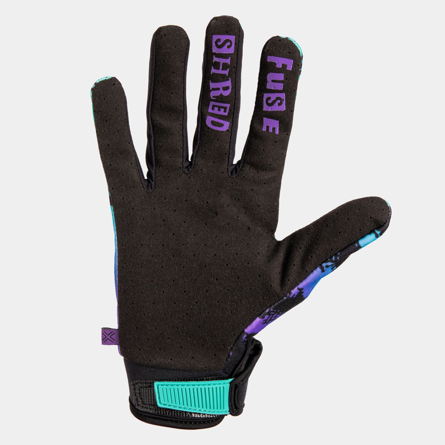 Gants FUSE Chroma Shred Purple / Teal – Image 3