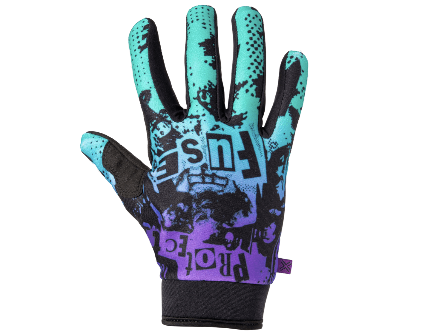Gants FUSE Chroma Shred Purple / Teal