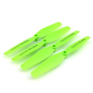 4 Hélices (2x CW & 2x CCW) pour Syma X5HC X5HW (VERT)
