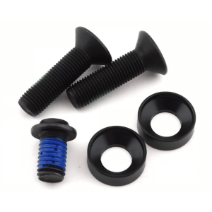 Kit Vis de pédalier STOLEN Talon Flush Mount 19mm 48 Cannelures + Vis de couronne