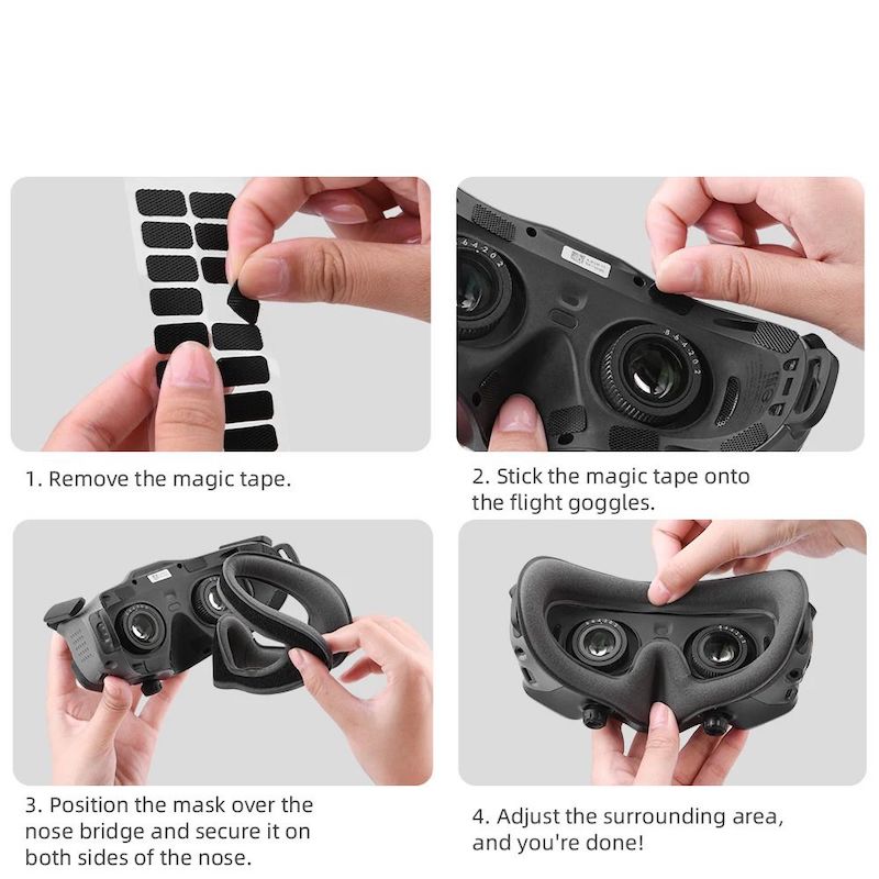 Mousse Faciale de Confort & Protection pour Goggles 2 / 3 / Integra – Image 5