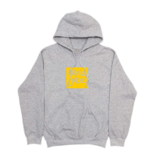 Sweat MARIE JADE Patch Hoodie Sport Grey / Yellow