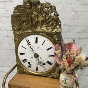 Mécanisme pour horloge comtoise vintage Roux Kemer