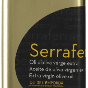 Huile d’Olive Oli de Ventallo Serraferran Oli Virgen Arbequina et Argudell Canette SpĂ©ciale 50 cl. spĂ©cial