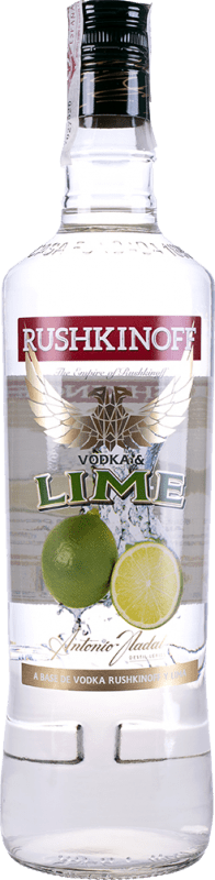 Vodka Antonio Nadal Rushkinoff Lime Petite Bouteille 20 cl. spécial – Image 2