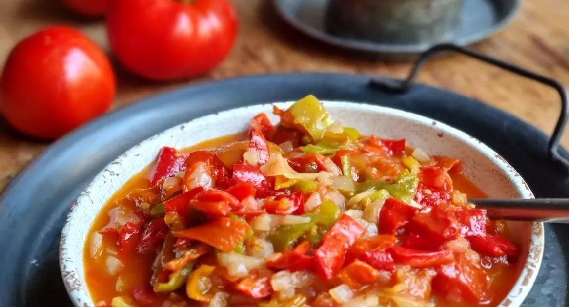 Piperade de légumes frais, façon basquaise, bocal 600 g – Image 2