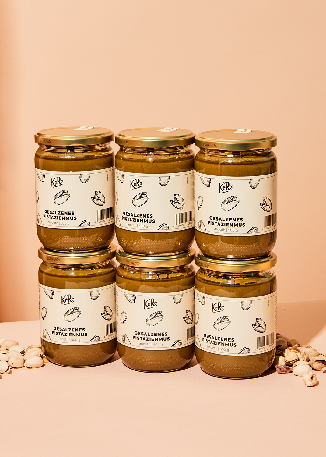 Purée de pistaches salées 6 x 500 g – Image 2
