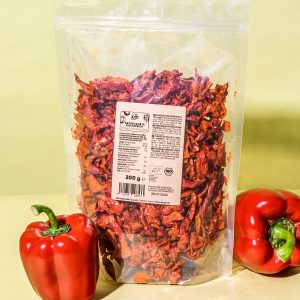 Tranches de poivron séché bio 200 g