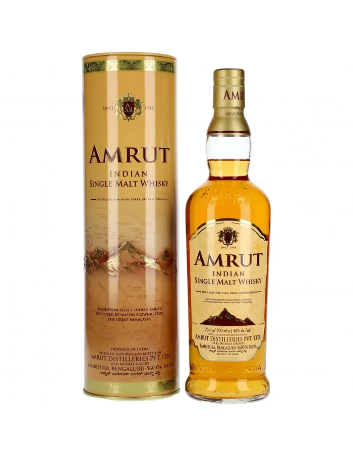 Amrut Indian Whiskey 46 Canister