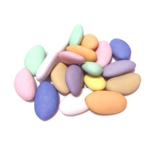 DragĂ©es amande Avola Marquise Multicolores 44% d’amande – 250g