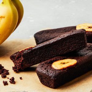 Brownies chocolat-banane sans gluten 6x70g