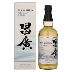 Masahiro Pure Malt Whisky 43% Vol. 0,7l en boîte cadeau