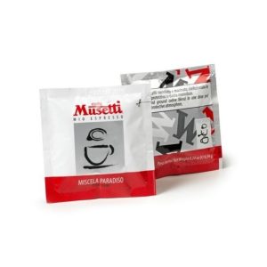 Musetti Coffee Paradiso paquet unidose de 150 unités.