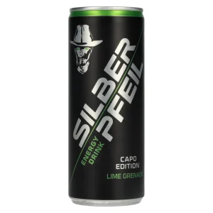 SILBERPFEIL Energy Drink LIME GRENADE Capo Edition 0,25l Dose