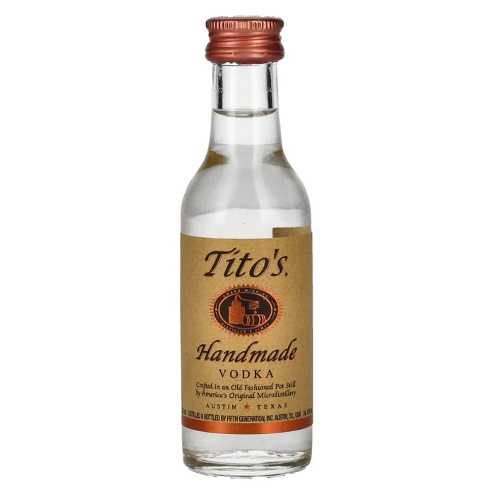 Tito’s Handmade Vodka 40% Vol. 0,05l