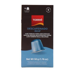 Torrié Decaf Capsule en aluminium Nespresso Compatible 10 unités en stock