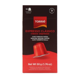 Torrié Expresso Classic Capsule en aluminium Nespresso Compatible 10 unités