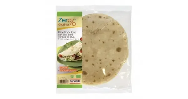Zer%Glutine Piadina Bio Fior Di Loto 200g – Image 2